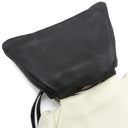 クロエ Chloe アーリーン CHC23WS150 ホワイト×ブラック レザー 2WAYバッグ シャンパンゴールド金具 ショルダーバッグ ハンドバッグ ポシェット 巾着 白 黒