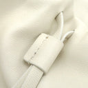 クロエ Chloe アーリーン CHC23WS150 ホワイト×ブラック レザー 2WAYバッグ シャンパンゴールド金具 ショルダーバッグ ハンドバッグ ポシェット 巾着 白 黒