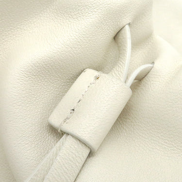 クロエ Chloe アーリーン CHC23WS150 ホワイト×ブラック レザー 2WAYバッグ シャンパンゴールド金具 ショルダーバッグ ハンドバッグ ポシェット 巾着 白 黒