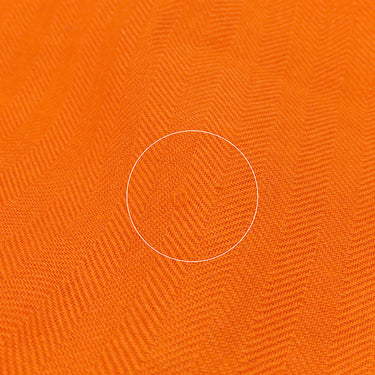 エルメス HERMES ショール カレ140 CARRE オレンジ×マルチカラー カシミヤ シルク ストール