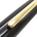モンブラン Montblanc マイスターシュテュック ルグラン ローラーボール ブラック×ゴールド GP プレシャスレジン ボールペン 黒インク 筆記確認済み
