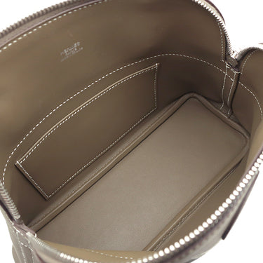 エルメス HERMES ボリード27 エトゥープ スイフト 2WAYバッグ シルバー金具 グレージュ ショルダー