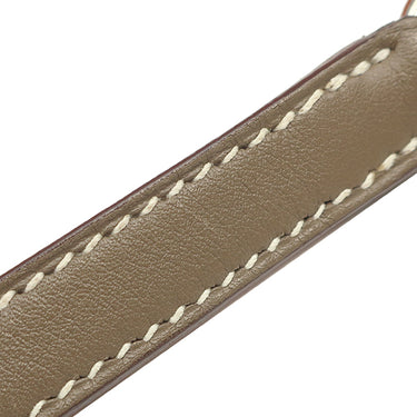 エルメス HERMES ボリード27 エトゥープ スイフト 2WAYバッグ シルバー金具 グレージュ ショルダー