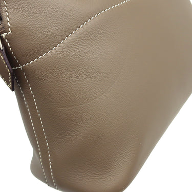 エルメス HERMES ボリード27 エトゥープ スイフト 2WAYバッグ シルバー金具 グレージュ ショルダー