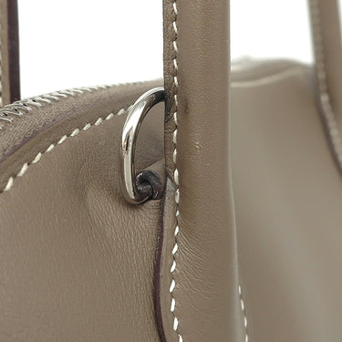 エルメス HERMES ボリード27 エトゥープ スイフト 2WAYバッグ シルバー金具 グレージュ ショルダー