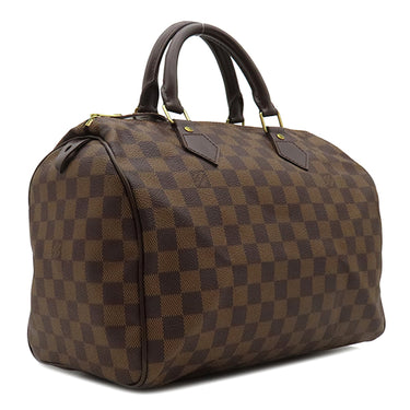 ルイヴィトン LOUIS VUITTON スピーディ30 N41531 ダミエエベヌ ダミエキャンバス ハンドバッグ ゴールド金具 茶 ボストン 鍵・パドロック欠品