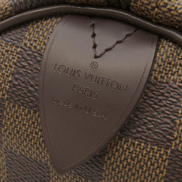ルイヴィトン LOUIS VUITTON スピーディ30 N41531 ダミエエベヌ ダミエキャンバス ハンドバッグ ゴールド金具 茶 ボストン 鍵・パドロック欠品