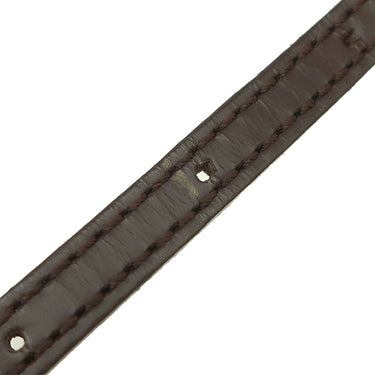 ルイヴィトン LOUIS VUITTON ポシェット イパネマ N51296 ダミエエベヌ ダミエキャンバス ショルダーバッグ ゴールド金具 ウエストバッグ 茶