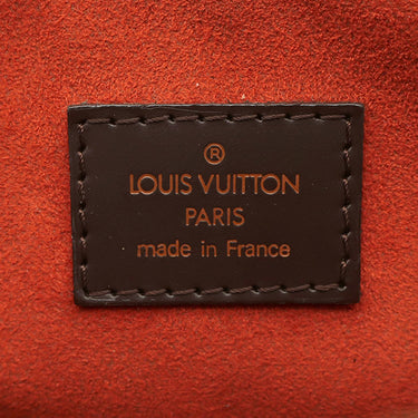 ルイヴィトン LOUIS VUITTON ポシェット イパネマ N51296 ダミエエベヌ ダミエキャンバス ショルダーバッグ ゴールド金具 ウエストバッグ 茶