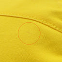 エルメス HERMES ボリードポーチ ミニミニ イエロー コットン ポーチ シルバー金具 黄色