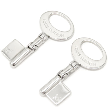 ルイヴィトン LOUIS VUITTON トラベルキー M68099 シルバー メタル カフス カフリンクス