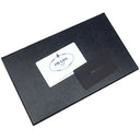 プラダ PRADA ロゴ スマホポーチ 2ZH064 NERO サフィアーノレザー ポーチ シルバー金具 クラッチバッグ セカンドバッグ 黒