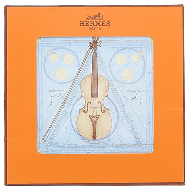 エルメス HERMES カレ90 CARRE ブルー×マルチカラー シルク スカーフ 【LA MUSIQUE DES SPHERES/球体が奏でる音楽】