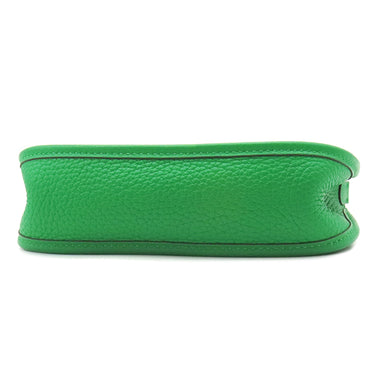 エルメス HERMES エヴリンTPM アマゾン バンブー トリヨンクレマンス ショルダーバッグ シルバー金具 緑