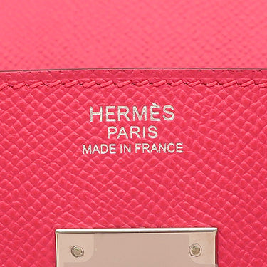 エルメス HERMES バーキン30 ローズエクストリーム ヴォーエプソン ハンドバッグ シルバー金具