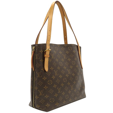ルイヴィトン LOUIS VUITTON ヴォルテール M41208 モノグラム モノグラムキャンバス トートバッグ 茶