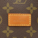 ルイヴィトン LOUIS VUITTON ソミュール 43 M42252 モノグラム モノグラムキャンバス ショルダーバッグ ゴールド金具 茶 肩掛け 斜め掛け