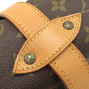 ルイヴィトン LOUIS VUITTON ソミュール 43 M42252 モノグラム モノグラムキャンバス ショルダーバッグ ゴールド金具 茶 肩掛け 斜め掛け