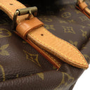 ルイヴィトン LOUIS VUITTON ソミュール 43 M42252 モノグラム モノグラムキャンバス ショルダーバッグ ゴールド金具 茶 肩掛け 斜め掛け