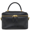 ルイヴィトン LOUIS VUITTON インク ヴァニティ PM M57118 ブラック レザー 2WAYバッグ ゴールド金具 黒 ショルダー バニティ