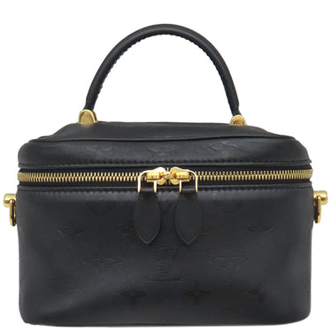 ルイヴィトン LOUIS VUITTON インク ヴァニティ PM M57118 ブラック レザー 2WAYバッグ ゴールド金具 黒 ショルダー バニティ