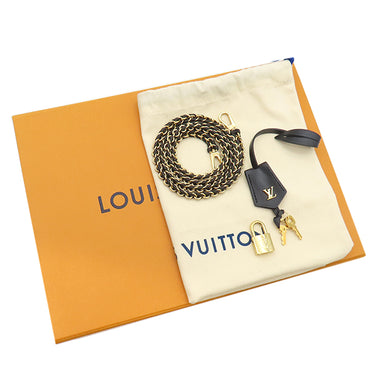 ルイヴィトン LOUIS VUITTON インク ヴァニティ PM M57118 ブラック レザー 2WAYバッグ ゴールド金具 黒 ショルダー バニティ