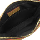 ルイヴィトン LOUIS VUITTON トリオ メッセンジャー M45965 モノグラムストライプ モノグラムストライプ ショルダーバッグ ゴールド金具 NIGO LVスクエアード 茶