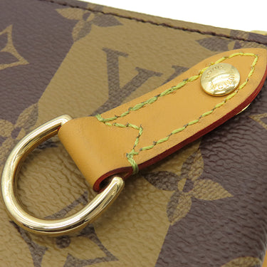 ルイヴィトン LOUIS VUITTON トリオ メッセンジャー M45965 モノグラムストライプ モノグラムストライプ ショルダーバッグ ゴールド金具 NIGO LVスクエアード 茶