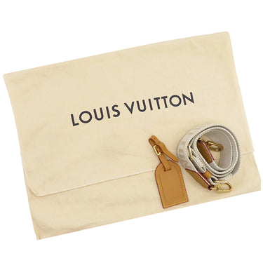 ルイヴィトン LOUIS VUITTON サックプラ メッセンジャー M45969 モノグラムストライプ モノグラムストライプ 2WAYバッグ ゴールド金具 NIGO LVスクエアード ハンドバッグ ショルダーバッグ 茶