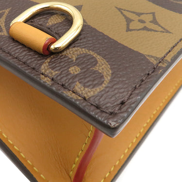 ルイヴィトン LOUIS VUITTON サックプラ メッセンジャー M45969 モノグラムストライプ モノグラムストライプ 2WAYバッグ ゴールド金具 NIGO LVスクエアード ハンドバッグ ショルダーバッグ 茶