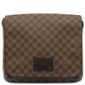 ルイヴィトン LOUIS VUITTON ブルックリンMM N51211 ダミエ ダミエキャンバス ショルダーバッグ ゴールド金具 茶