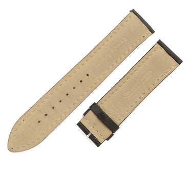 ジャガールクルト JAEGER LECOULTRE 純正 ブラック クロコダイル 腕時計パーツ 替え レザー クロコ ベルト ストラップ バンド 21mm ブラック 黒