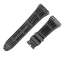 フランクミュラー FRANCK MULLER ヴァンガード V45用 クロコ×ラバーバンド ブラック クロコダイル ラバー 腕時計パーツ 未使用 純正 ベルト バンド ストラップ 替え 28mm ブラック 黒