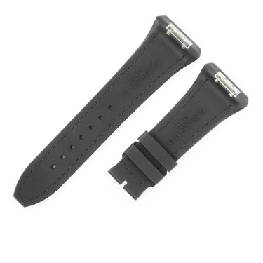 フランクミュラー FRANCK MULLER ヴァンガード V45用 クロコ×ラバーバンド ブラック クロコダイル ラバー 腕時計パーツ 未使用 純正 ベルト バンド ストラップ 替え 28mm ブラック 黒