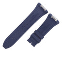 フランクミュラー FRANCK MULLER 純正 ヴァンガード V45用 クロコ×ラバーバンド ネイビー クロコダイル ラバー 腕時計パーツ 未使用 ベルト バンド ストラップ 替え 29mm ネイビー 紺