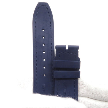 フランクミュラー FRANCK MULLER 純正 ヴァンガード V45用 クロコ×ラバーバンド ネイビー クロコダイル ラバー 腕時計パーツ 未使用 ベルト バンド ストラップ 替え 29mm ネイビー 紺