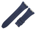 フランクミュラー FRANCK MULLER ヴァンガード V45用 クロコ×ラバーバンド ネイビー クロコダイル ラバー 腕時計パーツ 未使用 純正 ベルト バンド ストラップ 替え 28mm ネイビー 紺