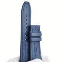 フランクミュラー FRANCK MULLER ヴァンガード V45用 クロコ×ラバーバンド ネイビー クロコダイル ラバー 腕時計パーツ 純正 ベルト バンド ストラップ 替え 28mm 紺 ネイビー