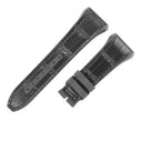 フランクミュラー FRANCK MULLER ヴァンガード V45用 クロコ×ラバーバンド ブラック クロコダイル ラバー 腕時計パーツ 未使用 純正 ベルト バンド ストラップ 替え 28mm ブラック 黒