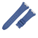 フランクミュラー FRANCK MULLER ヴァンガード V45用 クロコ×ラバーバンド ネイビー クロコダイル ラバー 腕時計パーツ 未使用 純正 ベルト バンド ストラップ 替え 28mm ネイビー 紺