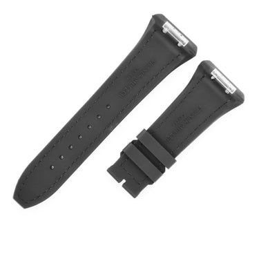 フランクミュラー FRANCK MULLER ヴァンガード V45用 クロコ×ラバーバンド ブラック クロコダイル ラバー 腕時計パーツ 未使用 純正 ベルト バンド ストラップ 替え 28mm ブラック 黒