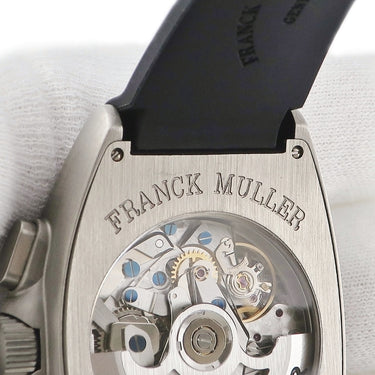 腕時計 フランクミュラー FRANCK MULLER トノウカーベックス クロノグラフ ビッグデイト 8083 CC GD FO 自動巻き メンズ シルバー