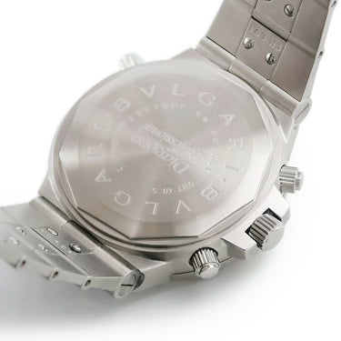 ブルガリ BVLGARI ディアゴノ プロフェッショナル GMT GMT40S 自動巻き メンズ ブラック ペプシ ポインターデイト