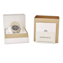 腕時計 ヴェルサーチ Versace スポーティグレカ VESO01123 クオーツ メンズ ラウンド 黒 クロノ