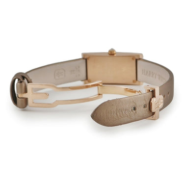 腕時計 ハリーウィンストン Harry Winston アヴェニューCミニ 332LQR クオーツ レディース K18RG無垢 純正ダイヤ スクエア