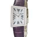 腕時計 ヴァシュロン・コンスタンタン VACHERON CONSTANTIN アシンメトリカル 1972 25021/000G クオーツ レディース K18WG無垢 シェル ローマン