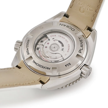 腕時計 オメガ OMEGA シーマスター プラネットオーシャン 600M CO-AXIAL 232.18.38.20.04.001 自動巻き レディース 純正ダイヤ 白