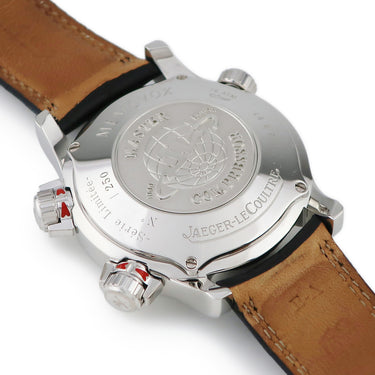 腕時計 ジャガールクルト JAEGER LECOULTRE マスターコンプレッサー メモボックス Q1706480 146.6.97 自動巻き メンズ Pt950無垢 デイト 限定