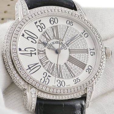 腕時計 オーデマピゲ AUDEMARS PIGUET ミレネリー QE II カップ 2013 15336BC.ZZ.D102CR.01 自動巻き メンズ K18WG無垢 純正ダイヤ 限定