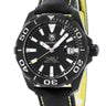 腕時計 タグホイヤー TAG Heuer アクアレーサー 300m キャリバー5 ブラックバージョン WAY218A.FC6362 自動巻き メンズ 黒PVD加工SS